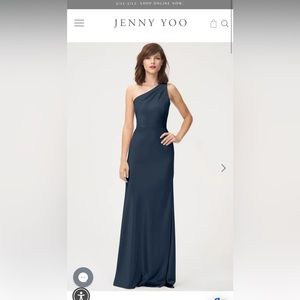 Jenny Yoo Lena Satin Dress - NWT